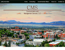 Tablet Screenshot of cms-llc.com